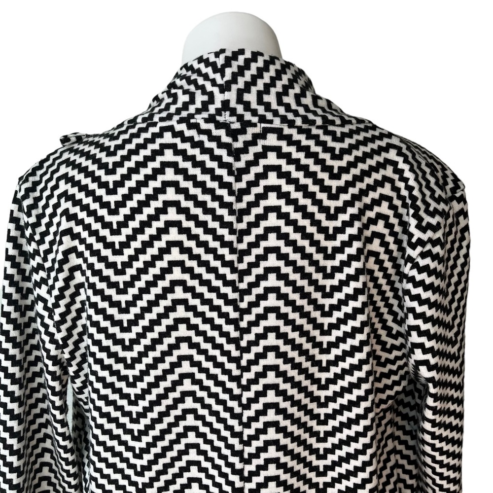 The Limited Chevron Convertible Cardigan Wrap Sweater, Sz XL - Picture 11 of 14